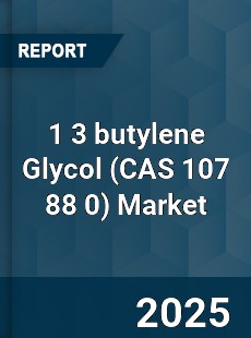 1 3 butylene Glycol Market