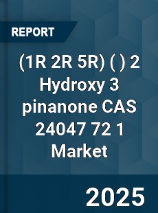 Global 2 Hydroxy 3 pinanone CAS 24047 72 1 Industry