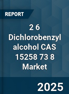 Global 2 6 Dichlorobenzyl alcohol CAS 15258 73 8 Industry
