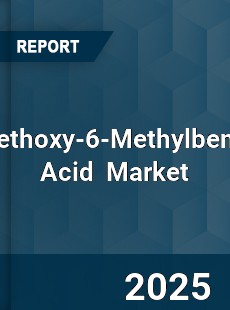 Global 2 Methoxy 6 Methylbenzoic Acid Industry