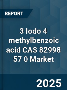 Global 3 Iodo 4 methylbenzoic acid CAS 82998 57 0 Industry