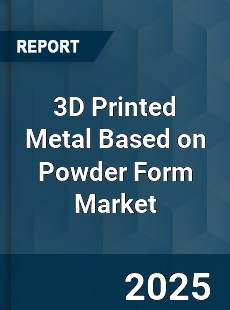 Global 3D Printed Metal Based on Powder Form Market