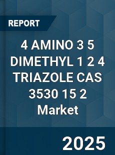 Global 4 AMINO 3 5 DIMETHYL 1 2 4 TRIAZOLE CAS 3530 15 2 Industry
