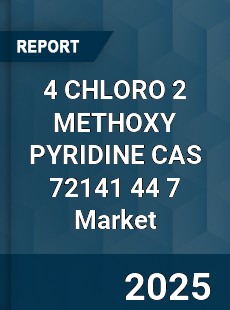 Global 4 CHLORO 2 METHOXY PYRIDINE CAS 72141 44 7 Industry