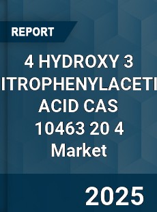 Global 4 HYDROXY 3 NITROPHENYLACETIC ACID CAS 10463 20 4 Industry