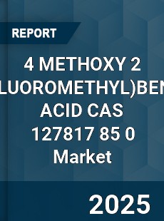 Global 4 METHOXY 2 BENZOIC ACID CAS 127817 85 0 Industry