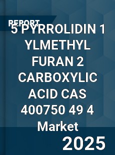 Global 5 PYRROLIDIN 1 YLMETHYL FURAN 2 CARBOXYLIC ACID CAS 400750 49 4 Industry