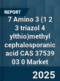 Global 7 Amino 3 methyl cephalosporanic acid CAS 37539 03 0 Industry