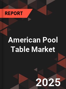 American Pool Table Global and China Top Players Market