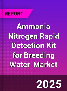 Global Ammonia Nitrogen Rapid Detection Kit for Breeding Water Industry