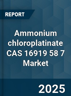 Global Ammonium chloroplatinate CAS 16919 58 7 Industry