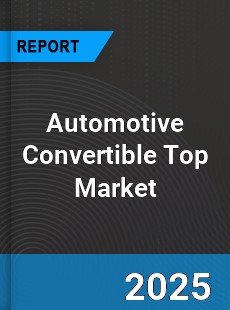 Automotive Convertible Top Global Market