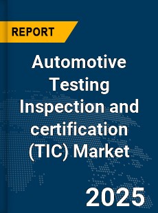 Global Automotive Testing Inspection and certification Market