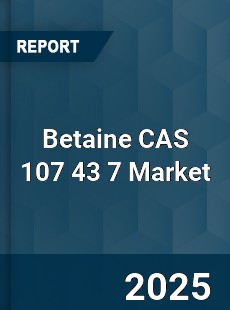 Global Betaine CAS 107 43 7 Industry
