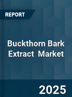 Global Buckthorn Bark Extract Industry