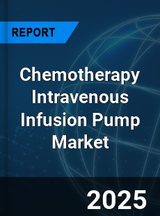 Global Chemotherapy Intravenous Infusion Pump Market