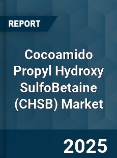 Global Cocoamido Propyl Hydroxy SulfoBetaine Market