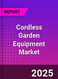 Global Cordless Garden Equipment Market
