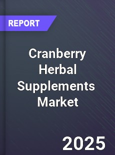 Cranberry Herbal Supplements Global and China Top Players Market