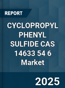 Global CYCLOPROPYL PHENYL SULFIDE CAS 14633 54 6 Industry