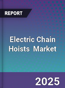 Global Electric Chain Hoists Professional Survey Report