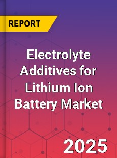 Electrolyte Additives for Lithium Ion Battery Market