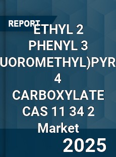 Global ETHYL 2 PHENYL 3 PYRAZOLE 4 CARBOXYLATE CAS 11 34 2 Industry