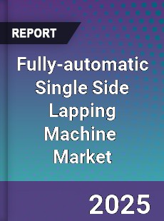 Fully automatic Single Side Lapping Machine Global and China Top Players Market