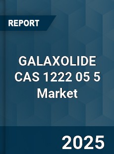 Global GALAXOLIDE CAS 1222 05 5 Industry
