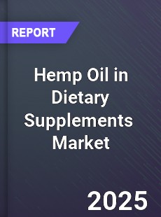 Global and China Hemp Oil in Dietary Supplements Dynamic Monitoring and Future Investment Report