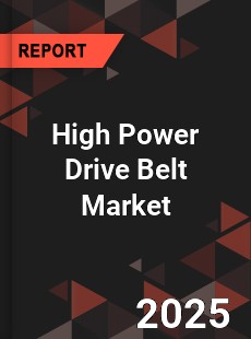 COVID 19 Outbreak Global High Power Drive Belt Industry