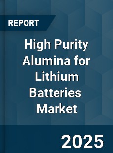 Global High Purity Alumina for Lithium Batteries Industry