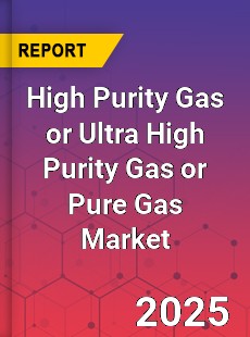Global High Purity Gas or Ultra High Purity Gas or Pure Gas Market