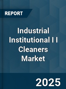 Worldwide Industrial Institutional I I Cleaners Market
