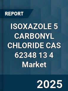 Global ISOXAZOLE 5 CARBONYL CHLORIDE CAS 62348 13 4 Industry
