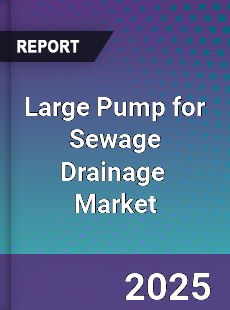 Global Large Pump for Sewage Drainage Industry