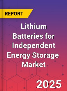 Lithium Batteries for Independent Energy Storage Global and China Top Players Market