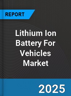 Worldwide Lithium Ion Battery For Vehicles Market