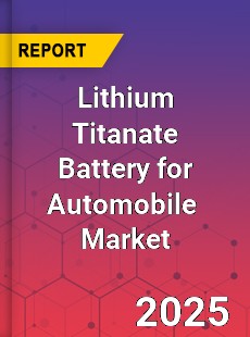 Lithium Titanate Battery for Automobile Global and China Top Players Market