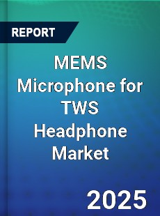 MEMS Microphone for TWS Headphone Market
