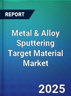 Global Metal amp Alloy Sputtering Target Material Market