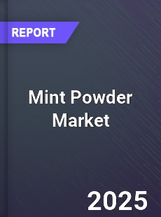 Mint Powder Market Insights Global Outlook and Forecast