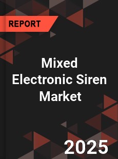 Global Mixed Electronic Siren Industry