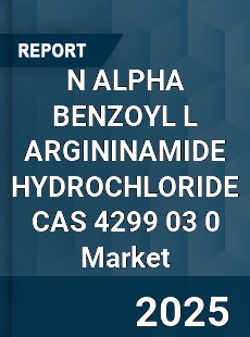 Global N ALPHA BENZOYL L ARGININAMIDE HYDROCHLORIDE CAS 4299 03 0 Industry