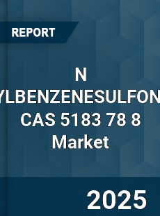 Global N METHYLBENZENESULFONAMIDE CAS 5183 78 8 Industry