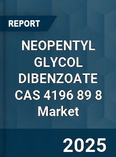 Global NEOPENTYL GLYCOL DIBENZOATE CAS 4196 89 8 Industry