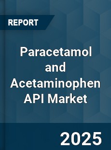 Paracetamol and Acetaminophen API Market