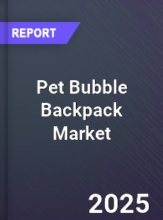 Global Pet Bubble Backpack Market