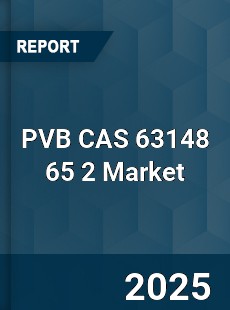 Global PVB CAS 63148 65 2 Industry