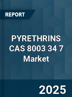 Global PYRETHRINS CAS 8003 34 7 Industry